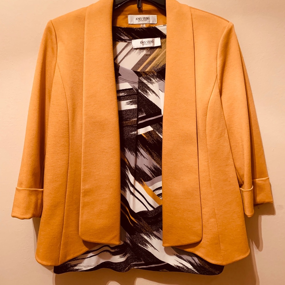 Jacket and blouse